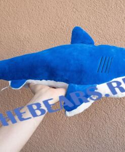 Акула яркая синяя 60см 1290